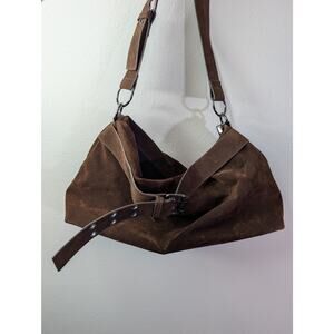 Faux Suede Y2k Boho Bag